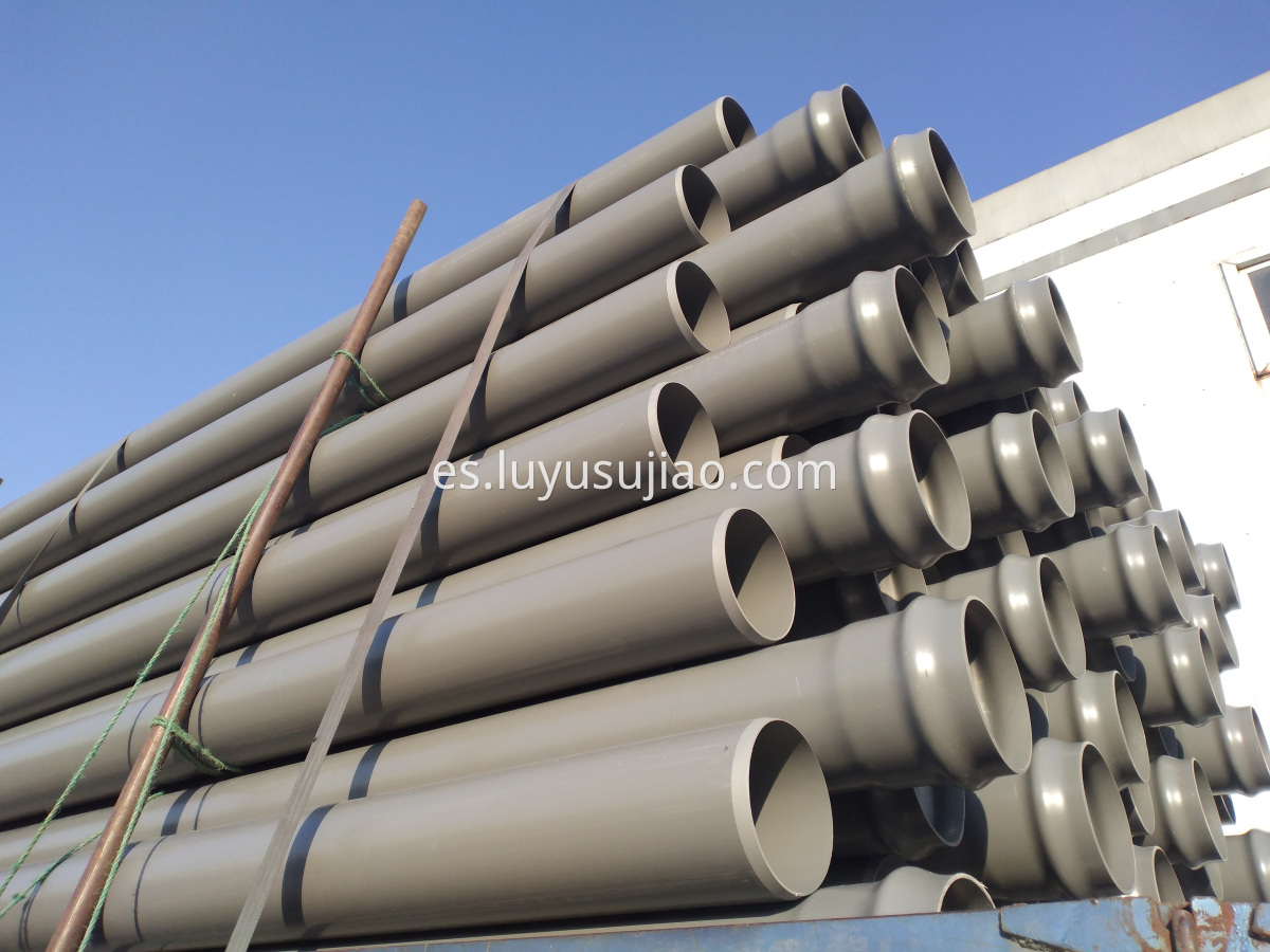 Tubería de plástico PVC para suministro de agua Plastic PVC Pipe For Water Supply